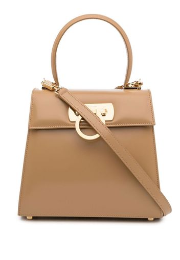 Ferragamo Kleine Iconic Handtasche - Braun