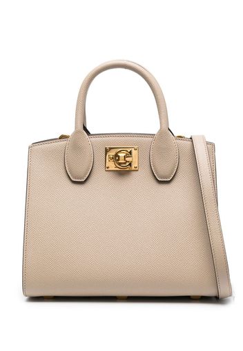 Ferragamo The Studio small tote - Nude