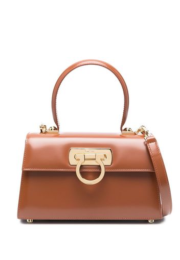 Ferragamo Iconic crossbody bag - Braun