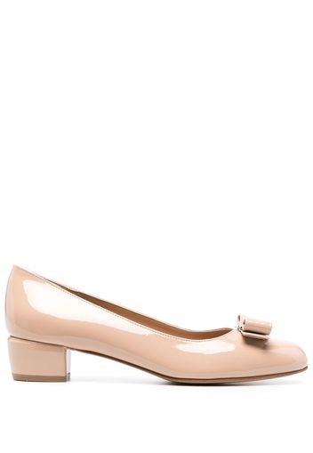 Ferragamo Vara 35mm pumps - Nude