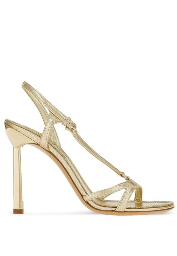 Ferragamo Gancini Sandalen 105mm - Gold