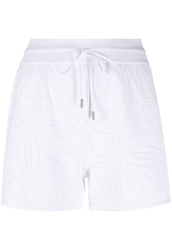 Ferragamo drawstring-waist track shorts - Weiß