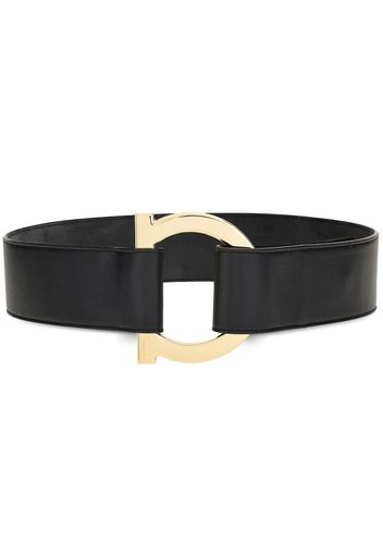 Ferragamo Gancini-buckle belt - Schwarz