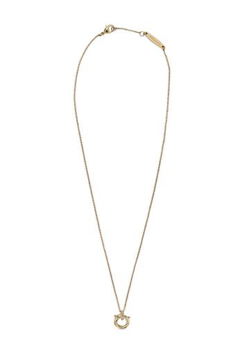 Ferragamo Gancini pendant necklace - Gold