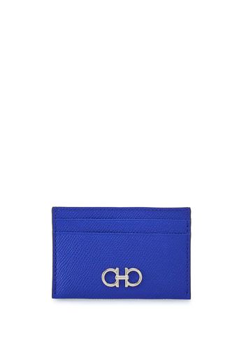 Ferragamo Gancini credit card holder - Blau