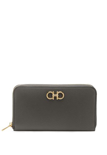 Ferragamo Gancini continental wallet - Grau