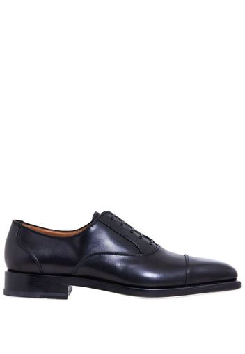 Ferragamo Oxford-Schuhe mit abgesetzter Kappe - Schwarz