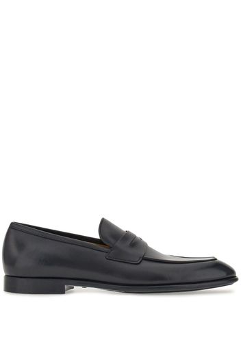 Ferragamo penny-slot leather loafers - Schwarz