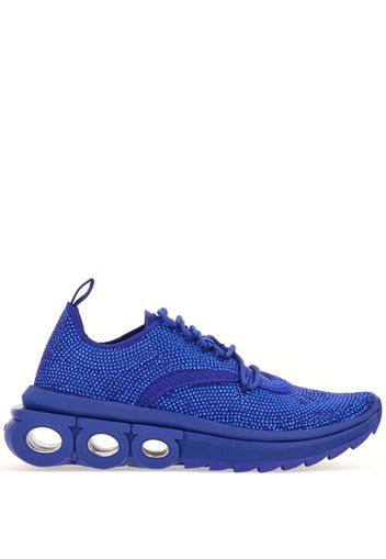 Ferragamo Nima lace-up sneakers - Blau