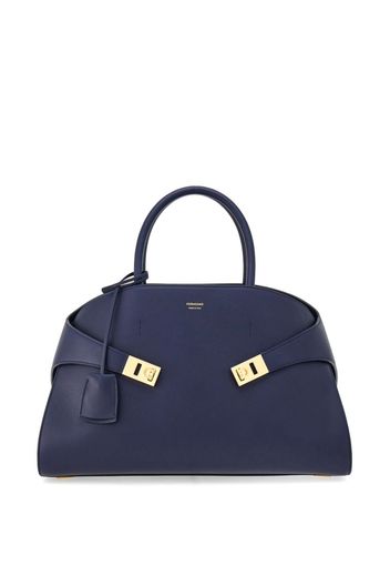 Ferragamo Hug leather tote bag - Blau