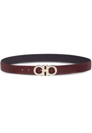 Ferragamo Gancini-buckle leather belt - Braun