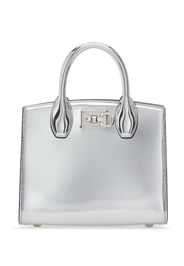 Ferragamo small The Studio tote bag - Silber