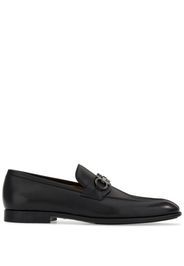 Ferragamo Gancini-buckle penny-slot loafers - Braun