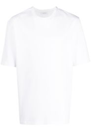 Ferragamo crew-neck cotton T-shirt - Weiß