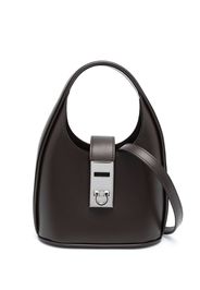 Ferragamo small Hobo leather tote bag - Braun