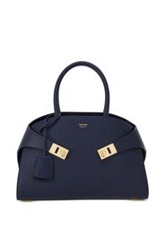 Ferragamo Hug leather tote bag - Blau