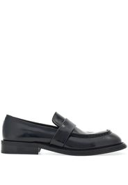 Ferragamo moulded-footbed leather loafers - Schwarz