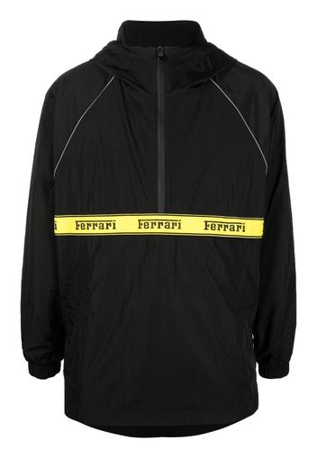 Ferrari recycled zip-up jacket - Schwarz