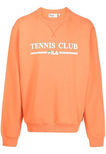 Fila slogan-print sweatshirt - Orange