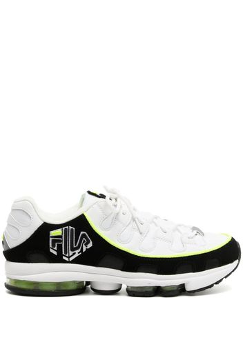 Fila logo-print lace-up sneakers - Weiß