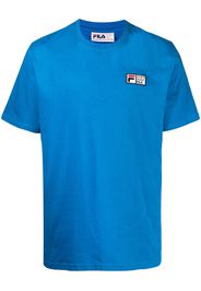 Fila logo-print short-sleeved T-shirt - Blau