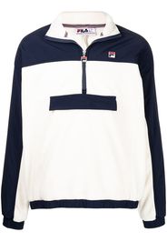 Fila logo-patch track jacket - Weiß