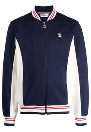 Fila logo zipped sweatshirt - Blau