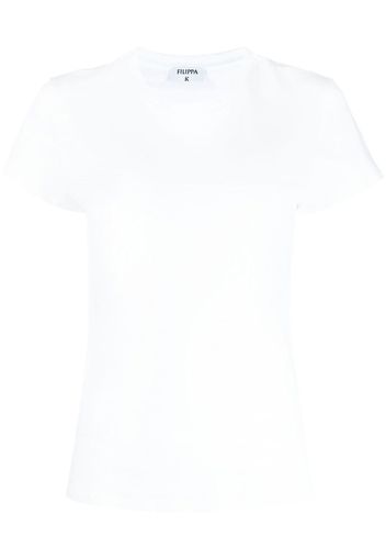 Filippa K round-neck short-sleeve T-shirt - Weiß