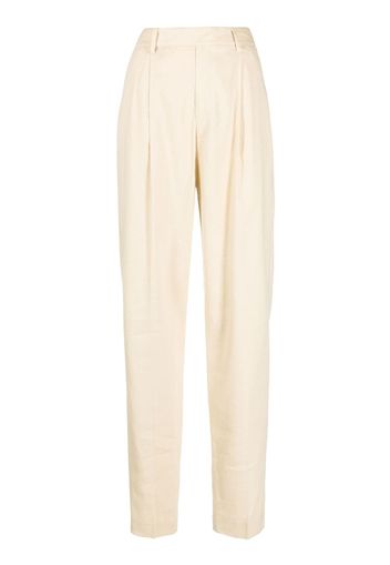 Filippa K Julie Hose mit hohem Bund - Nude