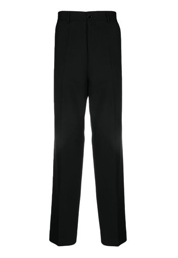 Filippa K buttoned-up straight-leg trousers - Schwarz