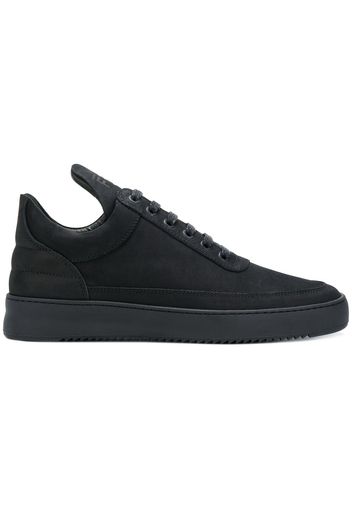 Filling Pieces Gesteppte Sneakers - Schwarz