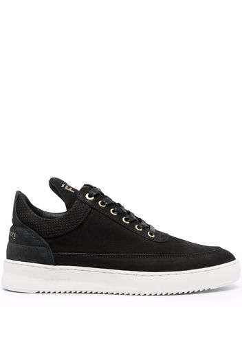 Filling Pieces Sneakers mit Logo - Schwarz