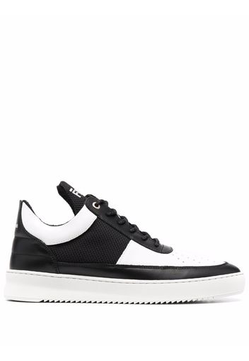 Filling Pieces Zweifarbige Sneakers - Schwarz