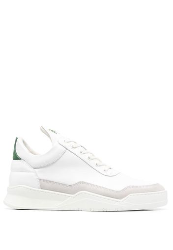 Filling Pieces calf leather sneakers - Weiß