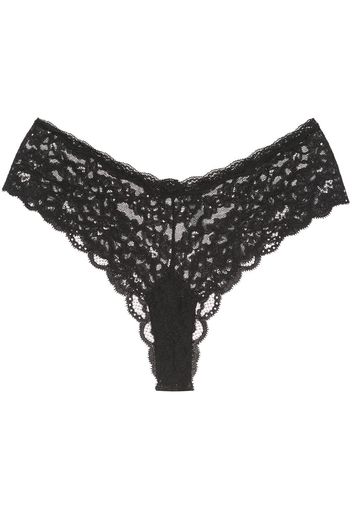 Fleur Du Mal Charlotte Slip - Schwarz