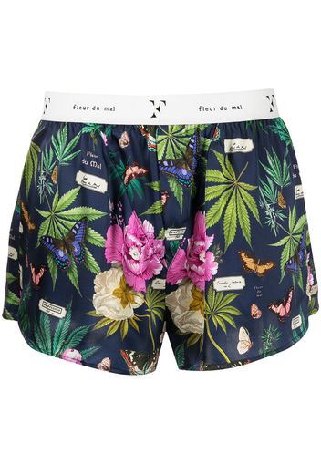 Fleur Du Mal Unisex Boxer Short - Grün