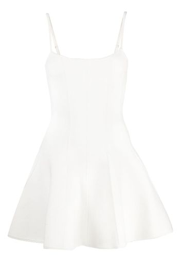 Fleur Du Mal flared corset-style dress - Weiß