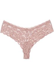 Fleur Du Mal Charlotte Slip mit Spitze - Nude