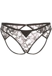 Fleur Du Mal Magnolia Slip - Schwarz