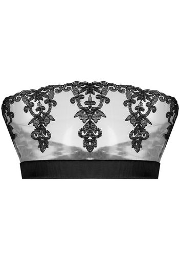 Fleur Of England 'Onyx' BH mit Spitze - Schwarz