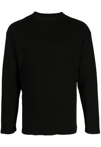 FOO AND FOO logo-print long-sleeve T-shirt - Schwarz