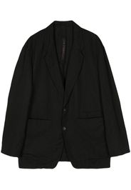 Forme D'expression single-breasted blazer - Schwarz