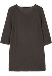 Forme D'expression short-sleeve knitted jumper - Grün