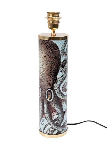 Fornasetti Lampe mit Oktopus-Motiv - Blau