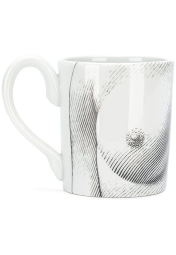 Fornasetti 'Seno' Tasse - Weiß