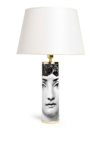 Fornasetti conical cotton lampshade - Weiß