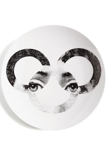 Fornasetti Tema e Variazioni n.58 wall plate - Weiß