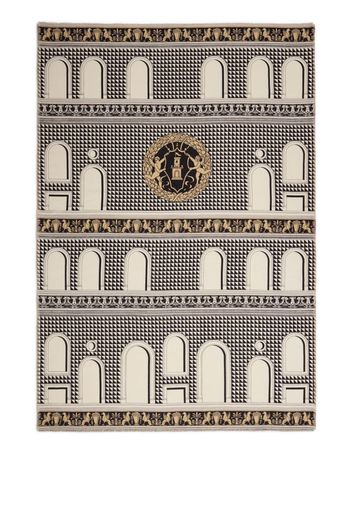 Fornasetti Plaid Facciata Quattrocentesca throw - Mehrfarbig