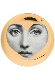 Fornasetti 'Variazioni N.41' Wandteller - Gold