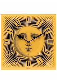 Fornasetti sun-print wall clock - Gelb